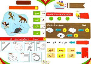 مدرب القراءة والكتابة مهارات اللغة العربية الجزء السادس