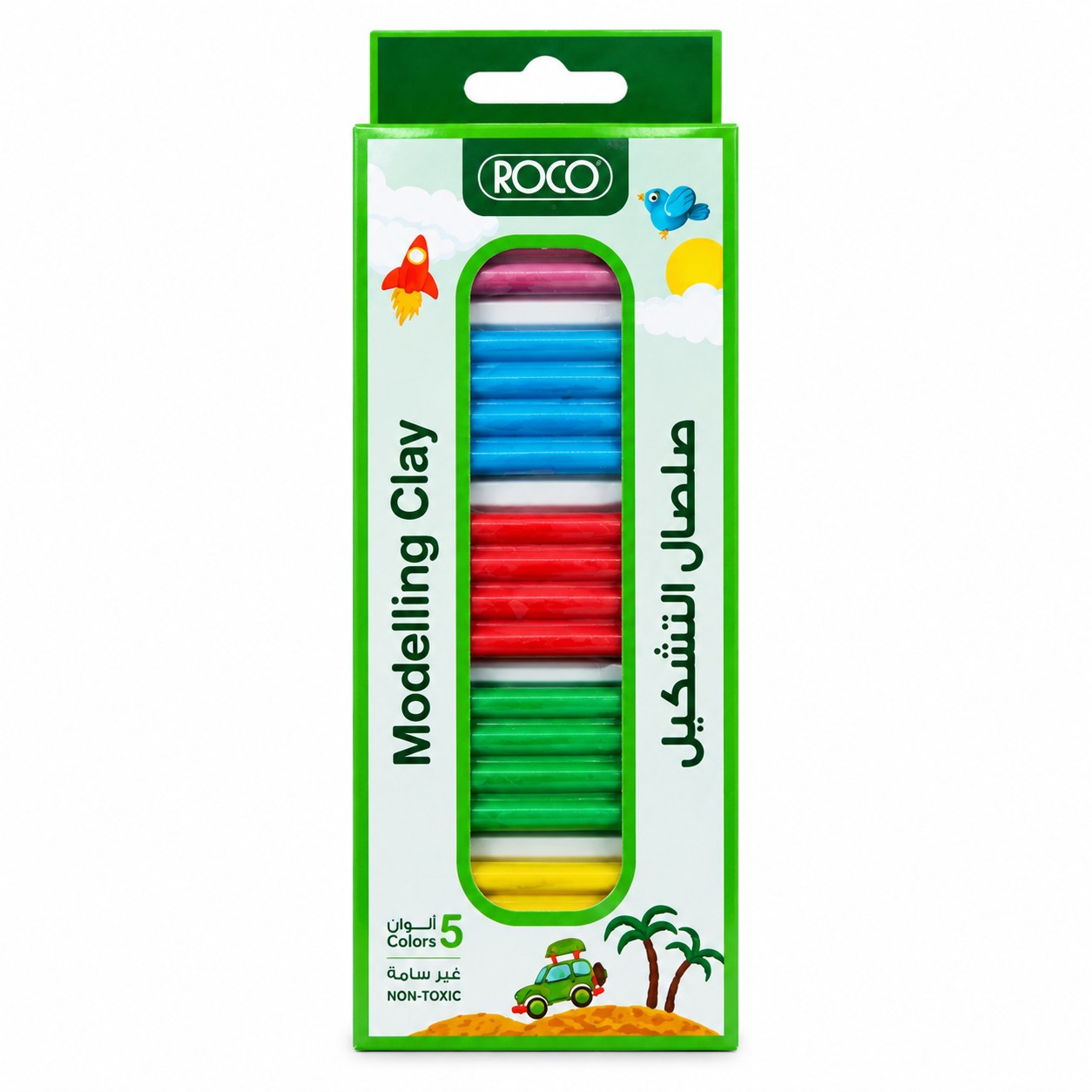 Roco Modelling Clay - 5 Colors