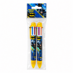 Batman Multi-Color Ballpoint Pens Set - 2 Pieces