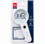 Deli Pro LED Handheld Magnifying Glass 3X – 60mm